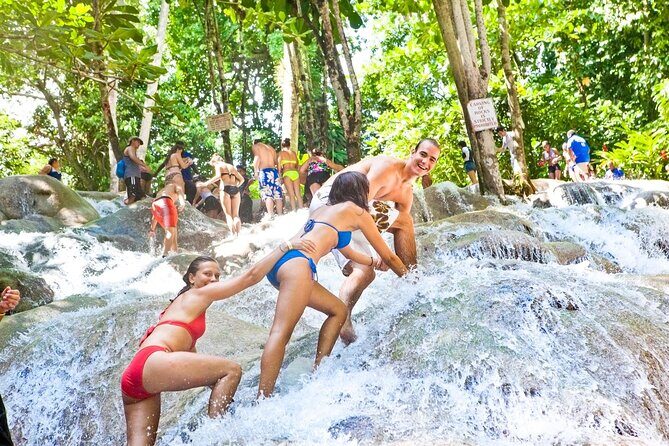 Dunns River Falls River Tubing and shopping with transportation - Good To Know