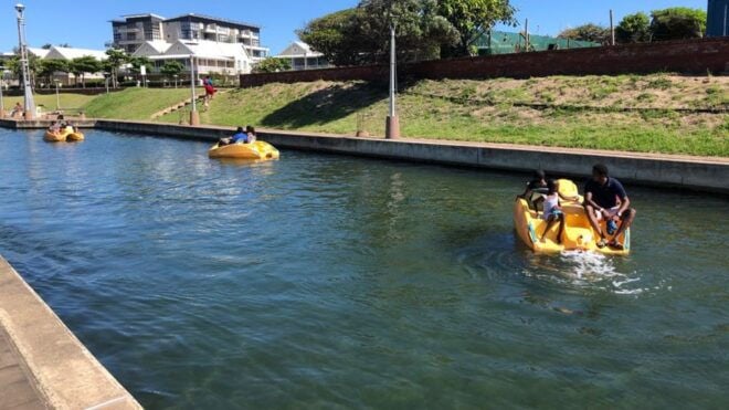 Durban: Waterfront Canals Pedal Boat Rental - Duration and Group Size
