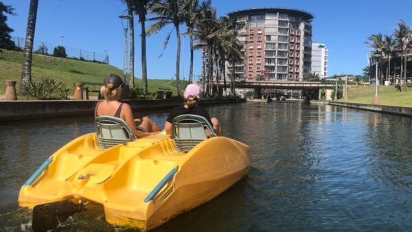 Durban: Waterfront Canals Pedal Boat Rental - Meeting Point and Directions