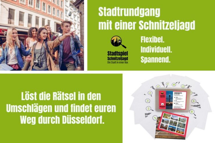 Düsseldorf: Scavenger Hunt Self-Guided Tour - Tour Duration and Accessibility