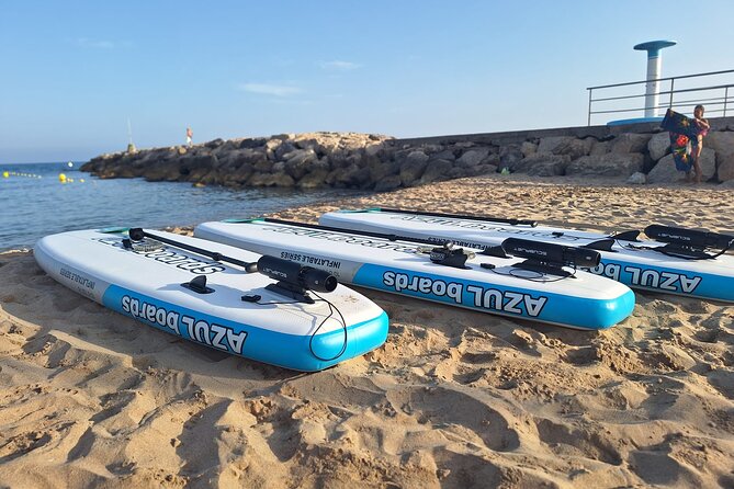 E-Aquatic Sitges - Electric Stand Up Paddle Guided Coastal Tour, - Tour Accessibility Information