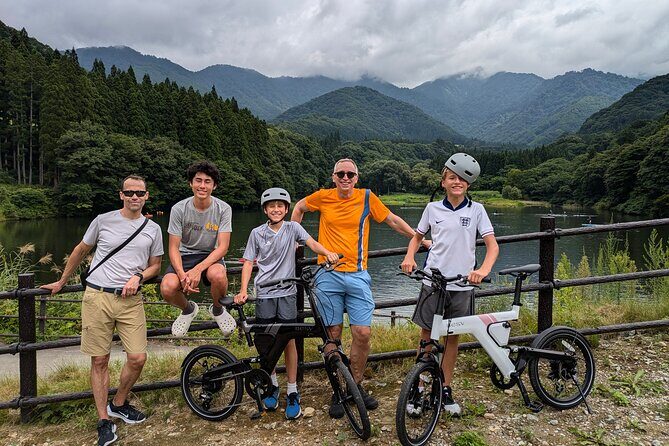 E Bike in Yuzawa Mountain Views Lake Daigenta and Rice Terraces - Starting Point and Overall Duration