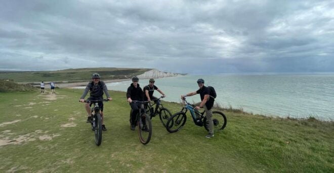 E-Bike on an Adventure Through Seven Sisters Country Park - Extended Adventure