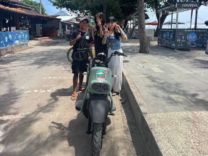 E-Bike Rental in Gili Trawangan Lombok - Setting your own route and pace
