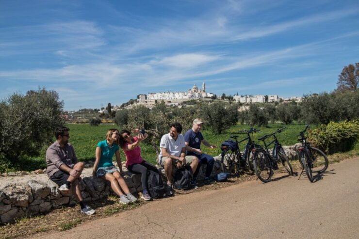 E-Bike Ring Tour Between Locorotondo and Martina Franca - Tour Overview