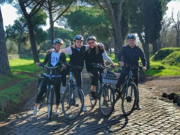 E-Bike Tour From via Appia Antica to Castel Gandolfo and Lake Albano - Equipment and Inclusions