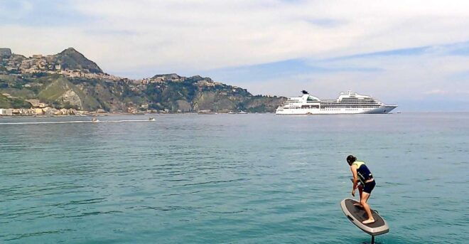 E-Foil Fliteboard Experience a Taormina With Instructor - Full Experience Description