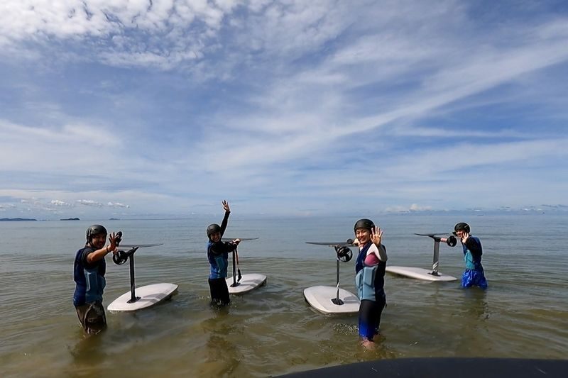 E-foil Flyer Experience in Sabah - Safety, health, and who should skip it