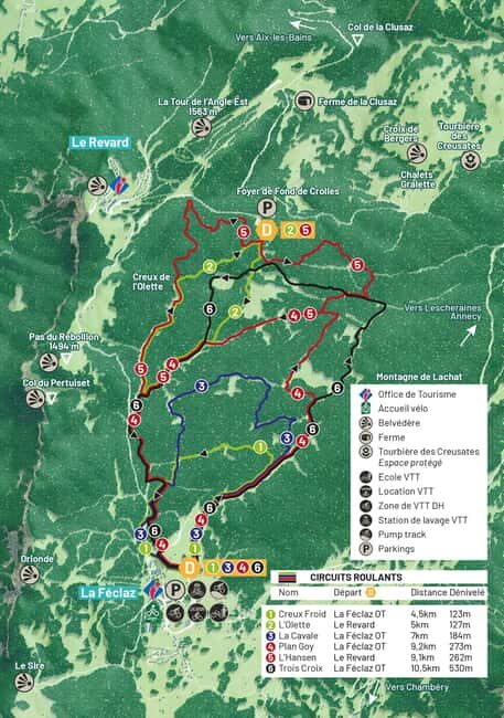 E-MTB rental in Aix-les-Bains - Savoie Grand Revard shuttle - Good To Know