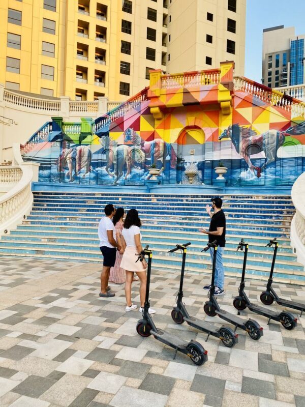 E-Scooter Guided Tour of Dubai Marina, Bluewaters Island & JBR - Choosing a departure time and judging the price