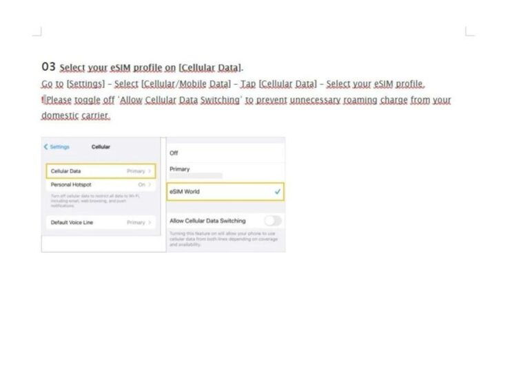 E-Sim Slovenia Unlimited Data - Booking and Activation Process