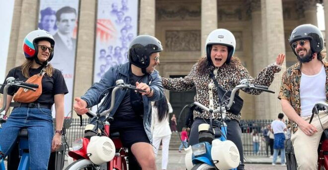 E-Solex Bike Guided Tour: Pariss Vintage Left Bank (3h) - Tour Itinerary