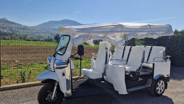 E - Tuk Family Assisi - Eco-Friendly Transportation