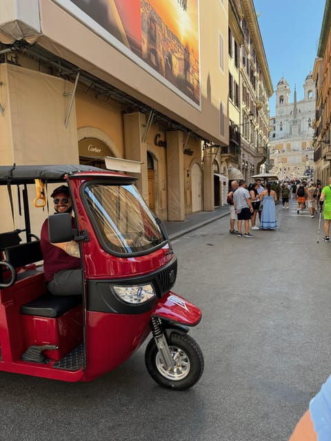 E-Tuk Tour: Rome by Night - Eco-Friendly Transportation