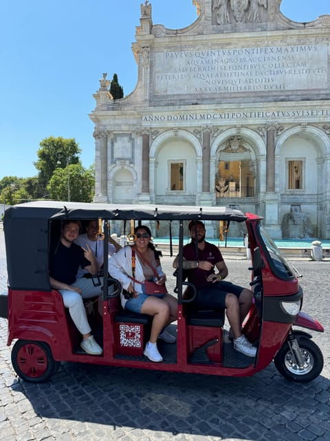 E-Tuk Tour: Rome by Night - Itinerary and Sightseeing