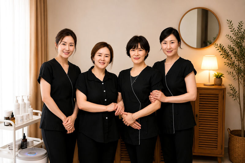 EARTHNESS SPA Mapo Gongdeok: Private Korean Body & Scalp Care - A clean, private setting with useful amenities