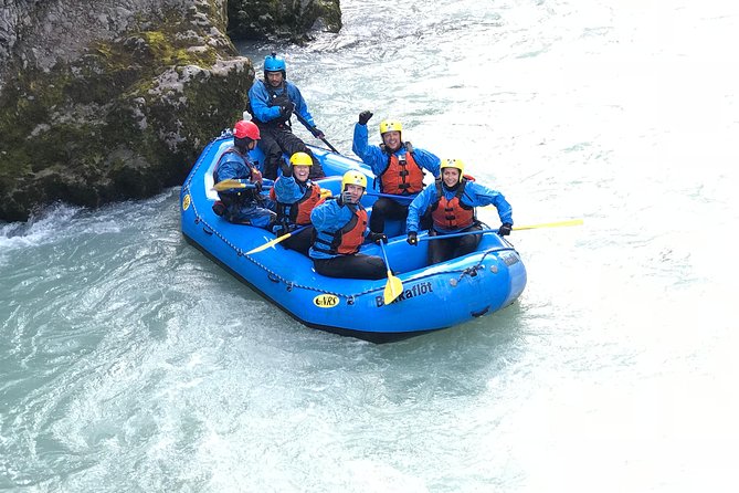 East Glacial River Rafting Tour From Varmahlíð - Unwind in a Hot Pool