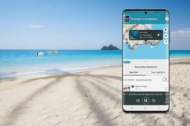 East Oahu Shoreline Drive: Audio Tour Guide - Offline Audio Guided Tour