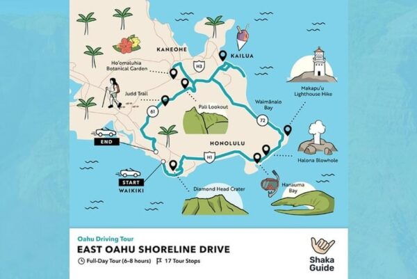 East Oahu Shoreline Drive: Audio Tour Guide - Frequently Asked Questions