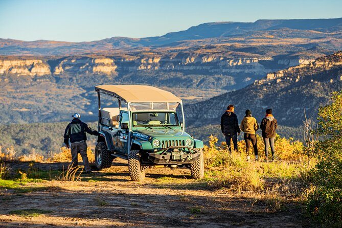 East Zion Top of the World Jeep Tour - Inclusions and Pickup Details