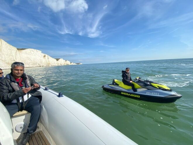 Eastbourne: Seven Sisters Jet Ski Guided Coastline Safari - Meeting Point