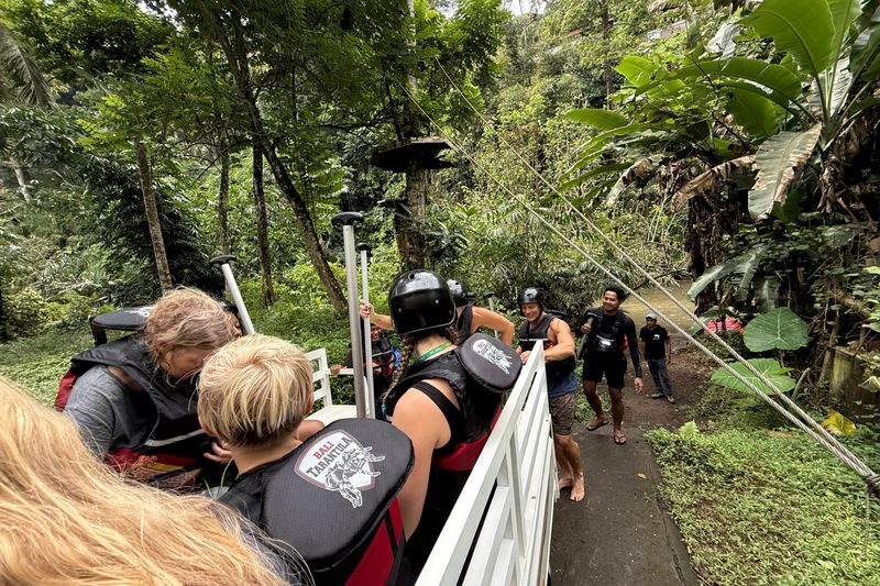 Eco-conscious Bali White Water Rafting (No step-up access) - What your booking supports
