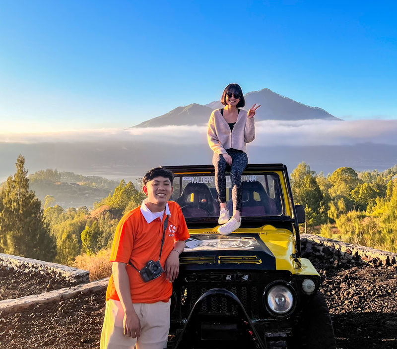 Eco-conscious Mount Batur Sunrise Jeep Tour Optional Photographer - A private Jeep, with package choices