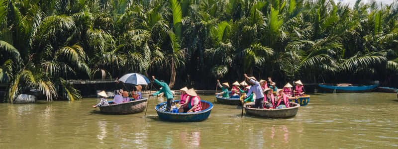 Eco Cooking and Basket Boat Tour - Start at the Hoi An market