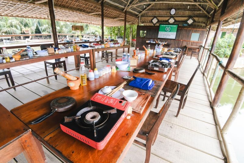 Eco Cooking and Basket Boat Tour - From town to Cam Thanh