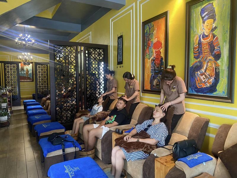 Eden Massage and Spa Experience in Sapa - The setting, location, and arrival