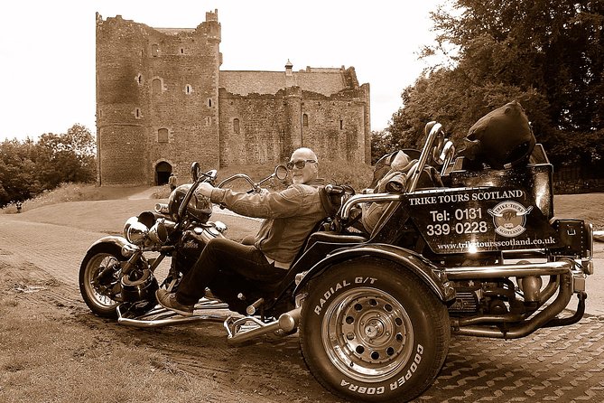 Edinburgh City Trike Tour With 2 Malt Whiskys - Booking Confirmation and Private Tour