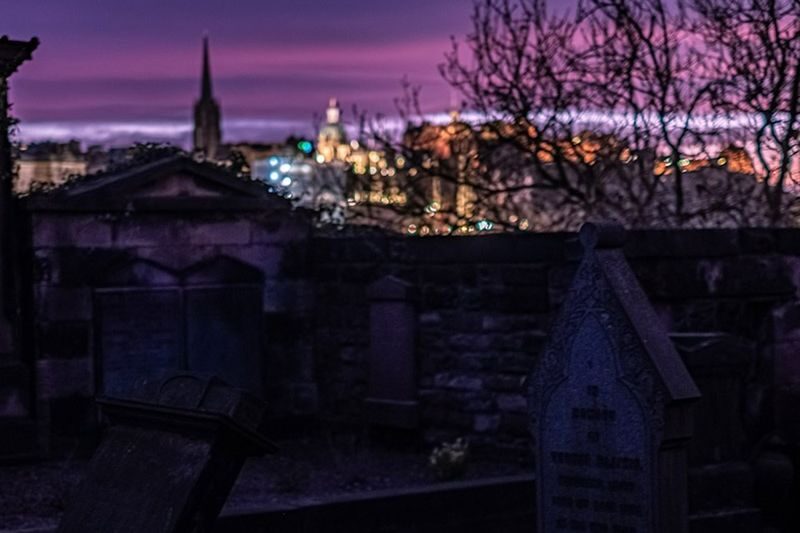 Edinburgh Dark Secrets of the Old Town Ghost Walking Tour - Old Town after dark