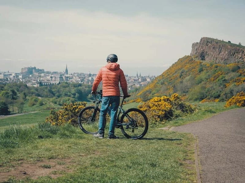 Edinburgh: E-Bike Tour with Scenic Views - The Itinerary in Detail