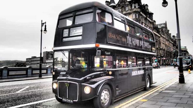 Edinburgh: Harry Potter Walking Tour and Ghost Bus Tour - Ghost Bus Tour
