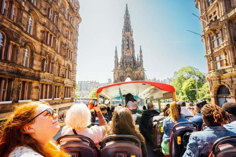 Edinburgh: Hop-On, Hop-Off Bus Tour City & Britannia Combo - How the Tour Is Structured