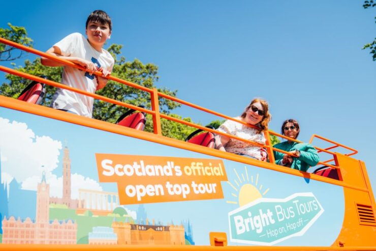 Edinburgh: Hop-On Hop-Off Combo City and Britannia Bus Tour - Tour Details