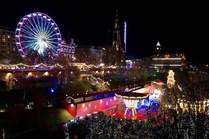 Edinburghs Christmas Lights and Festive Black Taxi Tour - Questions and Help
