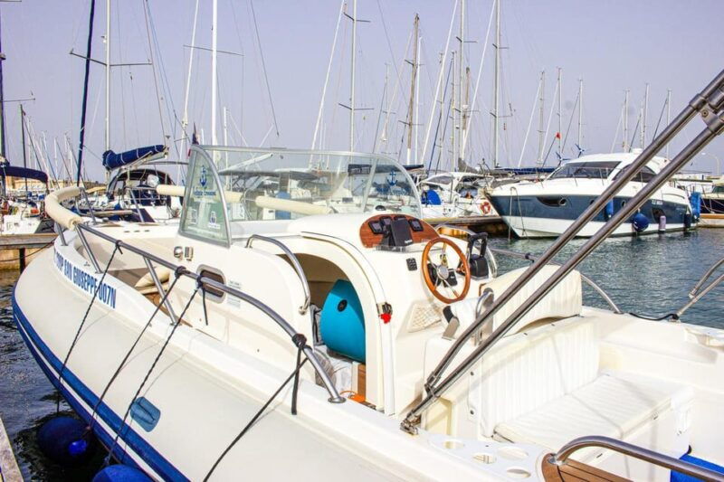 Egadi Islands Excursion: A Day by Dinghy Trapani Favignana Levanzo - Itinerary Highlights: Stops in Favignana and Levanzo
