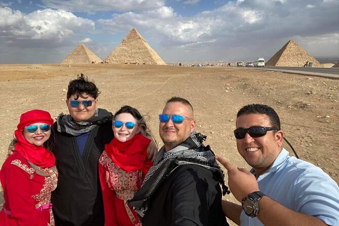Egypt Shore Tours to Giza Pyramids & Museum& Bazaar From Alexandria or Port Said - Tour Itinerary Highlights