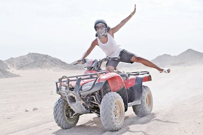 Egyptian Desert Quad Bike VIP - Convenient Transfers and Professional Guidance