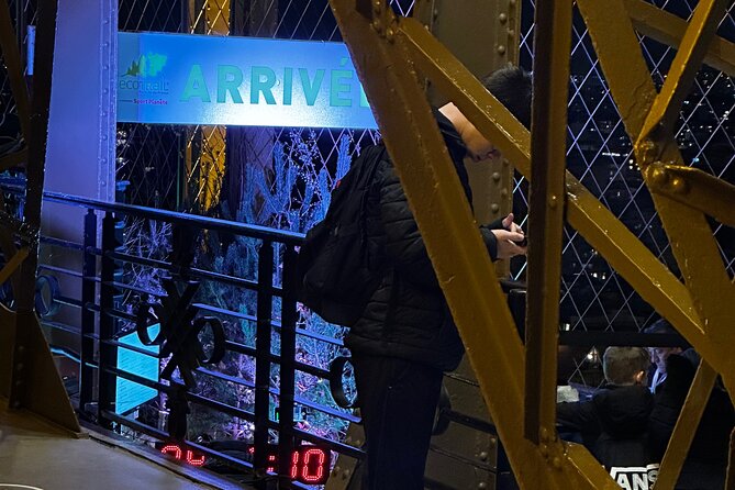 Eiffel Tower at Night Guided Summit Elevator Tour - Start Time Information