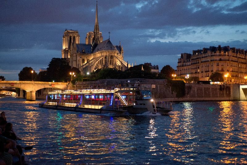 Eiffel Tower Dinner, Seine Cruise, and Moulin Rouge Show Experience - Start with dinner on the Eiffel Tower’s first floor