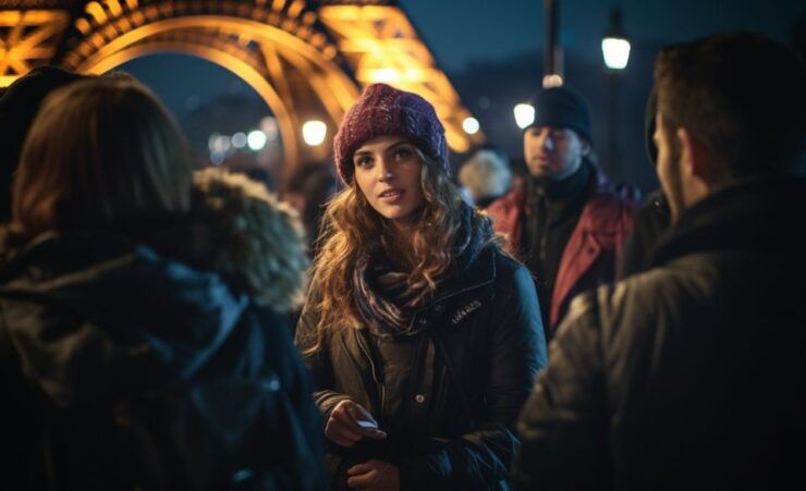 Eiffel Tower Exterior at Night - Ghost &Haunted Walking Tour - Ghostly Encounters Investigation