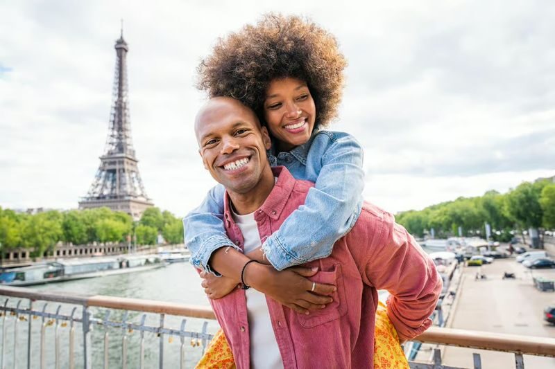Eiffel Tower Photoshoot - Getting comfortable in front of the camera