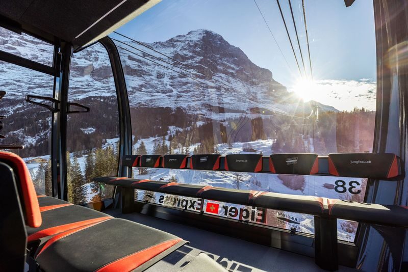 Eiger Express 3S Cable Car Ticket from Grindelwald Terminal to Eiger Glacier - The Eiger Express at a glance