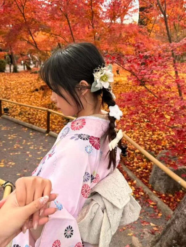 Eikando Temple Kyoto: Kimono Rental with Hair Styling - Authenticity and Value