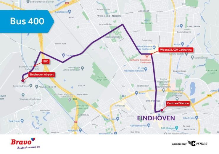 Eindhoven: Airport Express Bus to or From City Center - Airport Express Bus Schedule