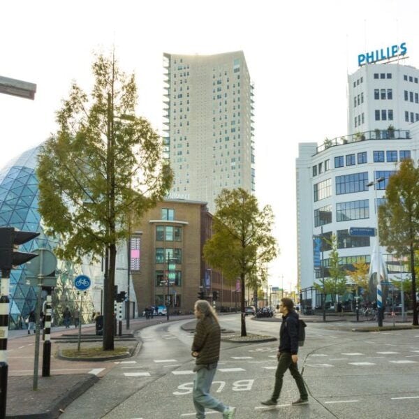 Eindhoven: City Walking Tour Hot Drink Sweet Delicacy - Using the Web App as Your Personal Guide