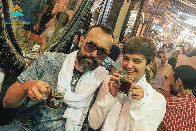 El-Moez Street, Cairo Tower and El-Fishawy Café - Panoramic Views From Cairo Tower