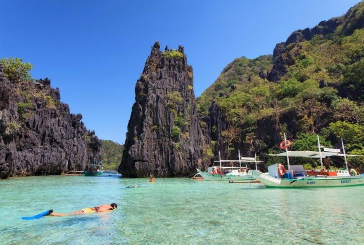 El Nido Tour C - Helicopter Island: A Unique Limestone Formation